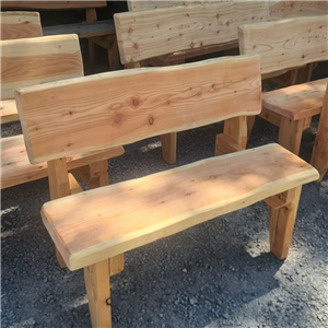 Rustic Bench Larch 6ft